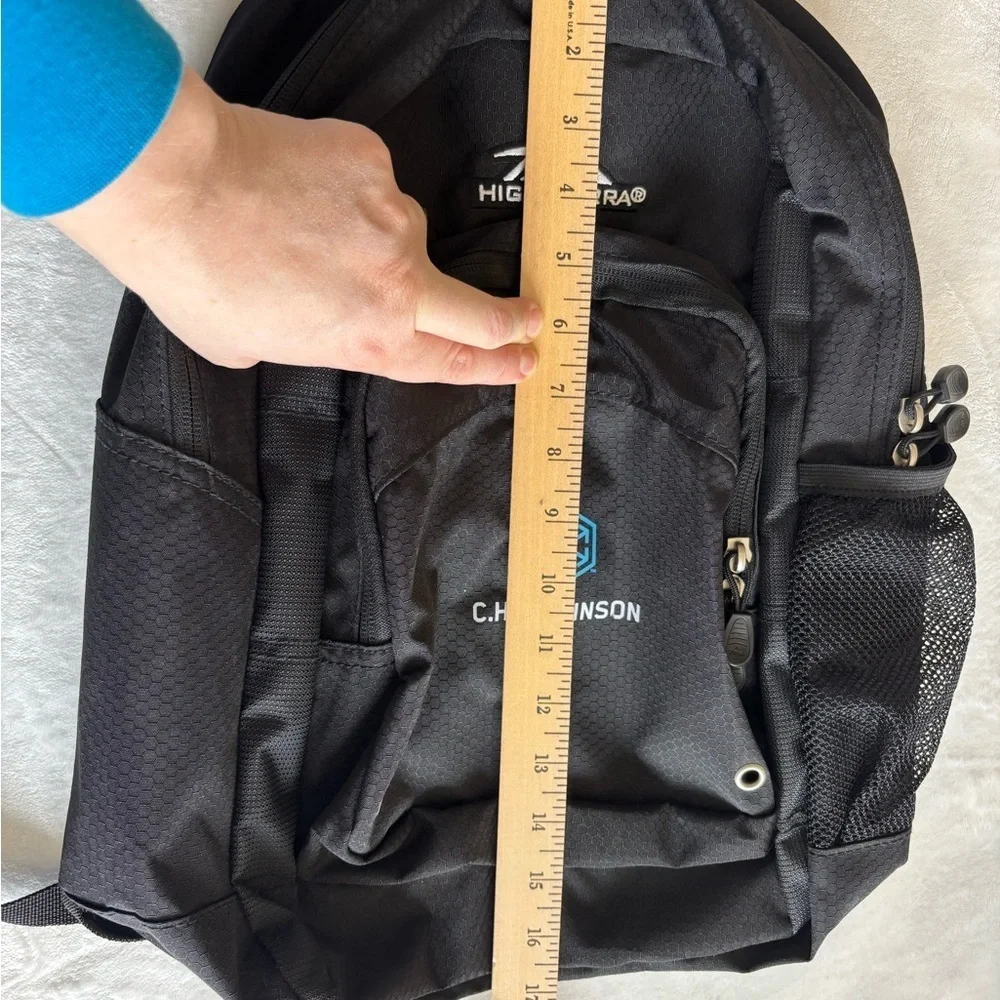 High Sierra Backpack Black Light Weight Sports OS Unisex